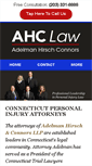 Mobile Screenshot of ahctriallaw.com